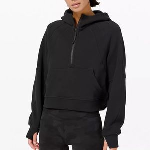 NWT Scuba Oversized 1/2 Zip Hoodie